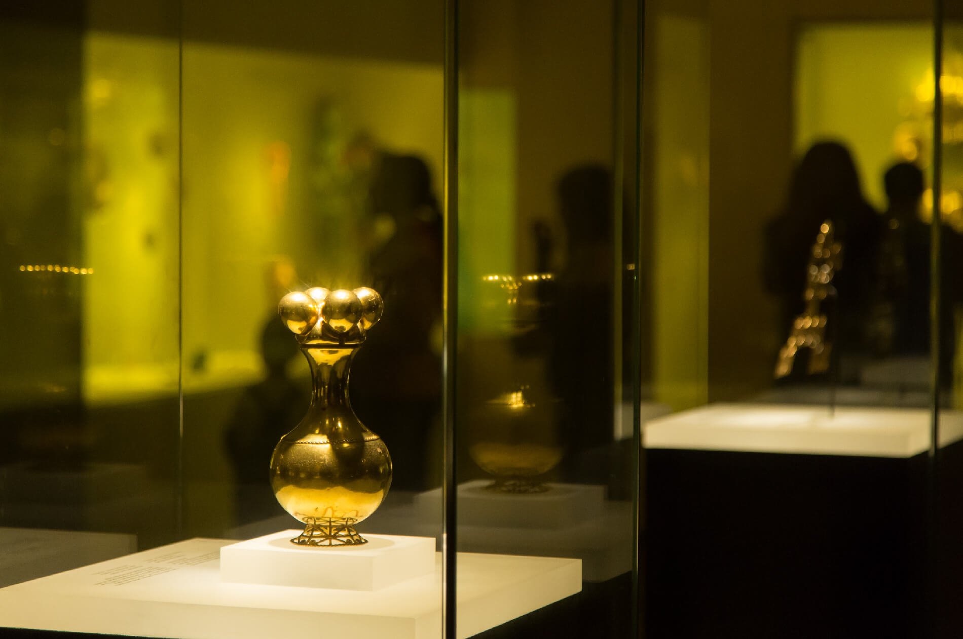 Poporo Quimbaya en el Museo del Oro de Bogotá