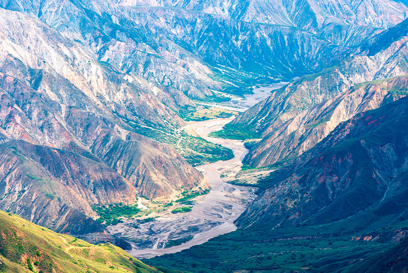 vista del Cañón del Chicamocha