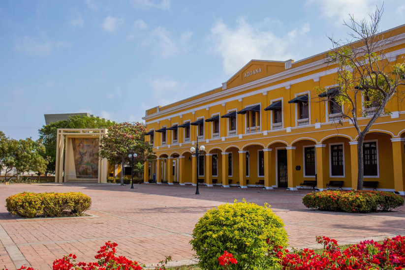 Complexe culturel de l'ancienne douane. Centre culturel à Barranquilla, Colombie
