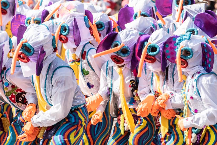 Robes et costumes du Carnaval de Barranquilla, Colombie