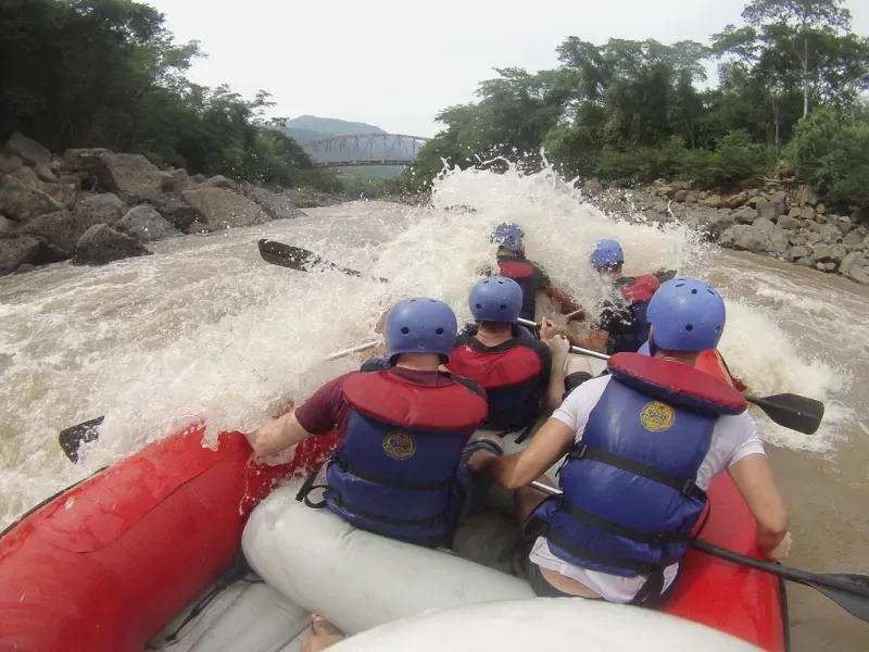 Rafting in Santander, a great experience