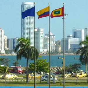 El Club Naval de Oficiales en la Bahía de Cartagena